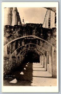 RPPC  Mission San Jose  San Antonio  Texas  Postcard