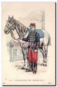 Militaria - Soldier - Illustration - Ski Jumper - Old Postcard (militaria)