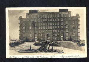 RPPC INDEPENDENCE HOSPITAL BUILDING OLD DARS VINTAGE REAL PHOTO POSTCARD
