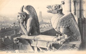 Paris Notre Dame Gargoyle Unused 