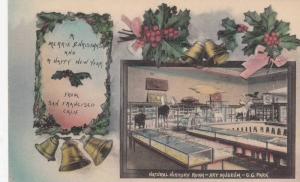 LP32  San Francisco, California, CA, postcard, Merry 