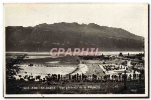 CPM Aix Les Bains Vue Generale De La Plage