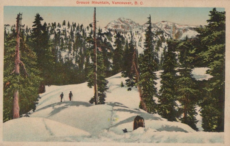 Canada Postcard - Grouse Mountain, Vancouver, British Columbia    RS21593