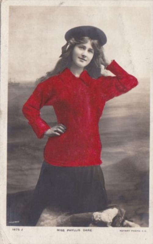 Miss Phyllis Dare 1917 Photo