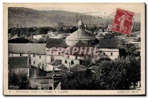 Old Postcard Souillac L & # 39eglise has Domes