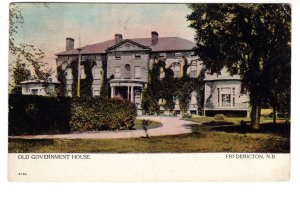 Old Government House, Fredericton, New Brunswick, Used 1906 Cork Cancel, Warwick