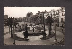 Spain Cadiz Avda de Ramon Carranza Real Photo RPPC RP Postcard Carte Postale