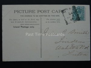 Nottingham VICTORIA STATION AND HOTEL c1904 Postcard