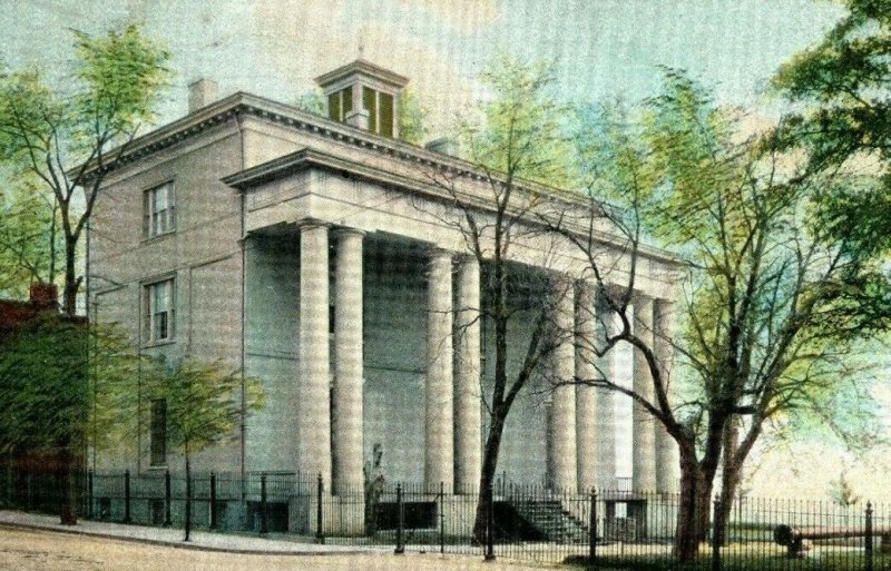 Circa 1900-06 Confederate Museum, Jefferson Davis House, Richmond, Louisiana P14 