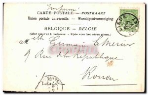 Old Postcard Liege Palace (Interior)