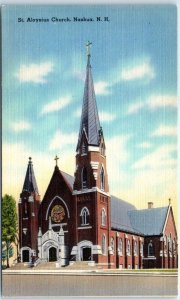 M-64272 St Aloysius Church Nashua New Hampshire