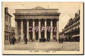 Old Postcard Dijon Theater