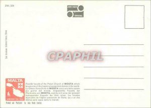 Modern Postcard Church Paris Mosta Malta