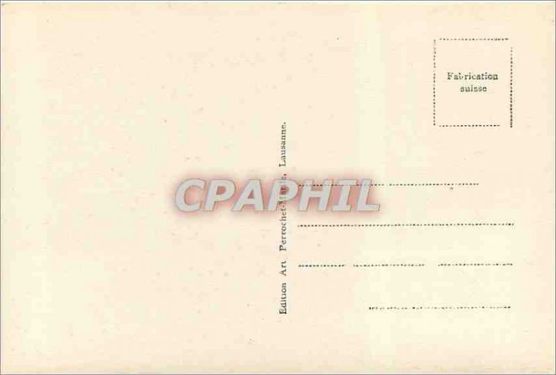 Old Postcard Sion Mayens Chemin du Grand Bisse