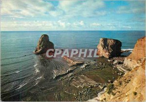 Modern Postcard Hendaye La Cote Basque The Two Twins