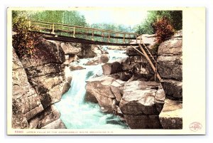 Upper Falls Of The Ammonoosuc White Mountains N. H. New Hampshire Postcard