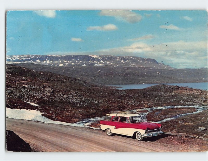 Postcard Hardangervidda mountain plateau, Norway
