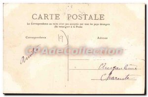 Postcard Old Bort La Rhue A Cascade