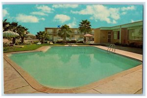 1968 Totah's Motel Houston Hwy. Victoria Texas TX Vintage Posted Postcard