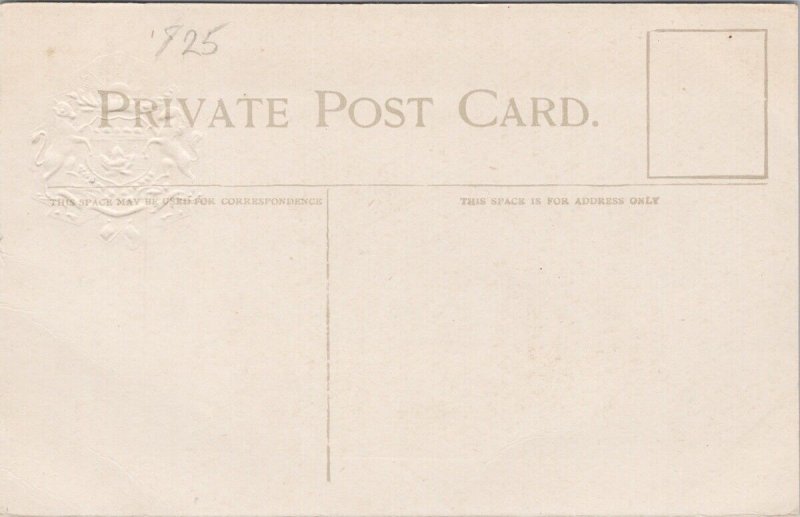 Post Office Calgary Alberta AB Patriotic #195 Macfarlane Embossed Postcard H42 