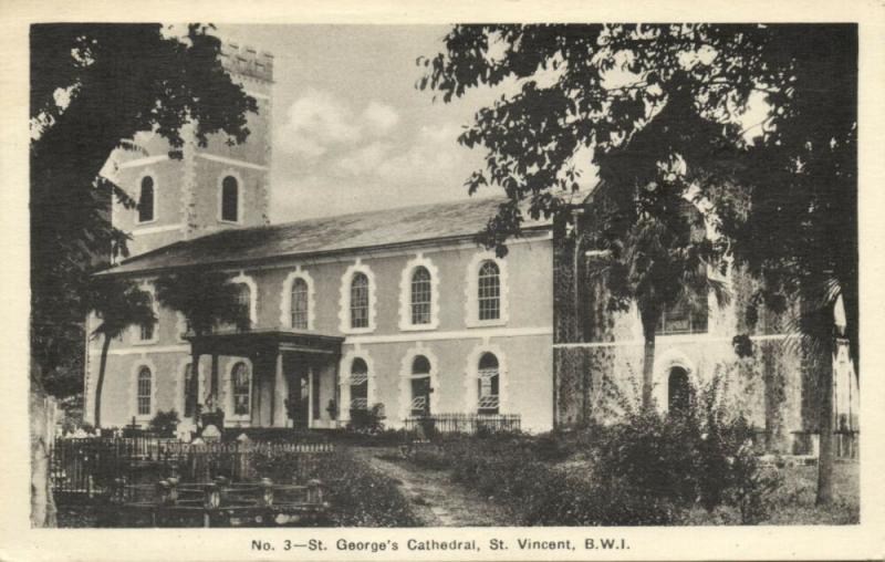 St. Vincent, B.W.I., St. George's Cathedral (1930s)