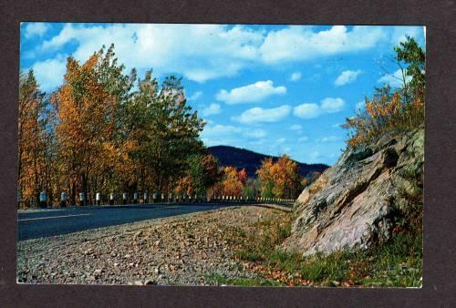 Rock Cut Station Champlain LAC DESERT QUEBEC Postcard