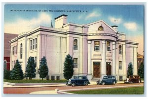 1939 Manchester Institute Of Arts And Sciences Manchester New Hampshire Postcard