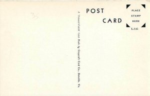 NC, Louisburg, North Carolina, Post Office, Graycraft Card Co No L-145