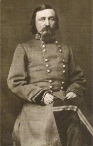 CIVIL WAR, Confederate General George Pickett, Gettysburg, PA, in Uniform CSA