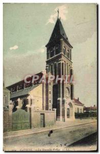 Old Postcard Cayeux New Church