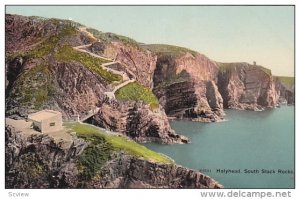 HOLYHEAD, Wales, 1900-1910's; South Stack Rocks