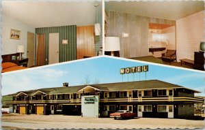 Peace Valley Lodge Peace River Alberta AB Multiview Unused Vintage Postcard H12