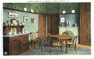 Dining Room, US Grant's Home - Galena, Illinois IL  