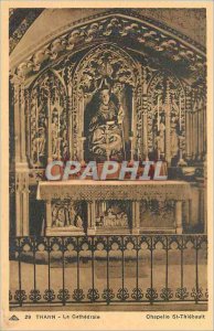 Old Postcard Thann the Cathedral Chapel of St Thiebault