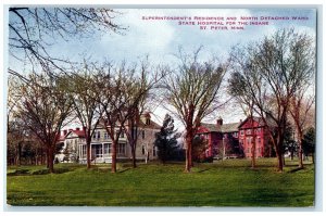 c1910's Ward State Hospital For The Insane St. Peter Minnesota MN Postcard