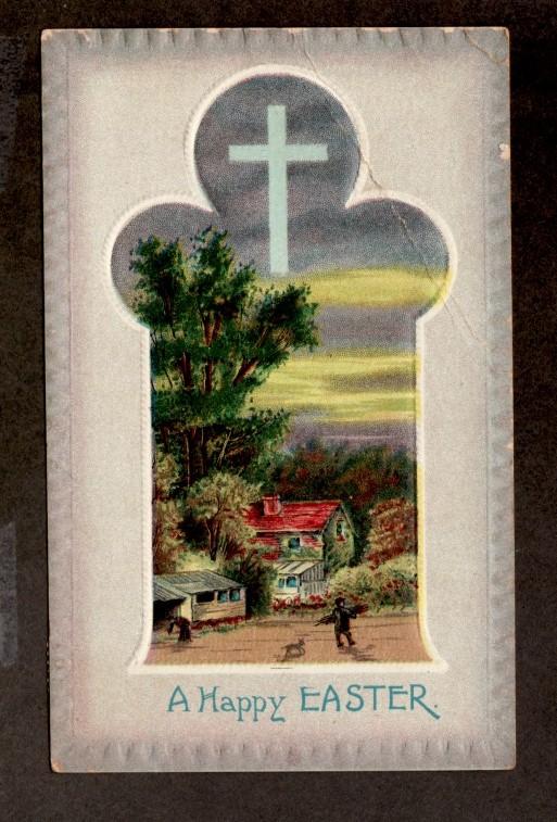 U S 1911 Easter Picture Postcard!