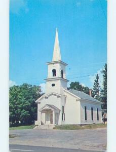 Unused Pre-1980 CHURCH SCENE Andover Maine ME A7842