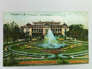 Vintage Postcard 1911 Frankfurt a. M. Palmengarlen Gesellschafishaus Germany