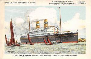 T.S.S. Volendam,   Holland-America Line,