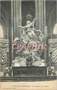 Old Postcard Cathedral of Chartres (E and L) The Assamptiion by Bredan