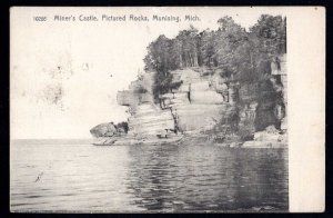 Michigan MUNISING Miner's Castle, Pictured Rocks pm1911 - Und/B
