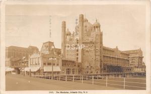 A2 NEW JERSEY NJ Real Photo RPPC Postcard 1923 ATLANTIC CITY Blenheim Hotel