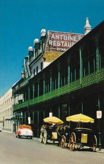 Louisiana New Orleans Antoines Restaurat On Saint Louis Street