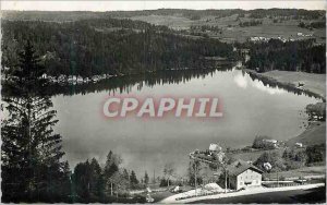 Postcard Modern Franche Comte Picturesque Lake Saint Point saw Slopes of Mont...