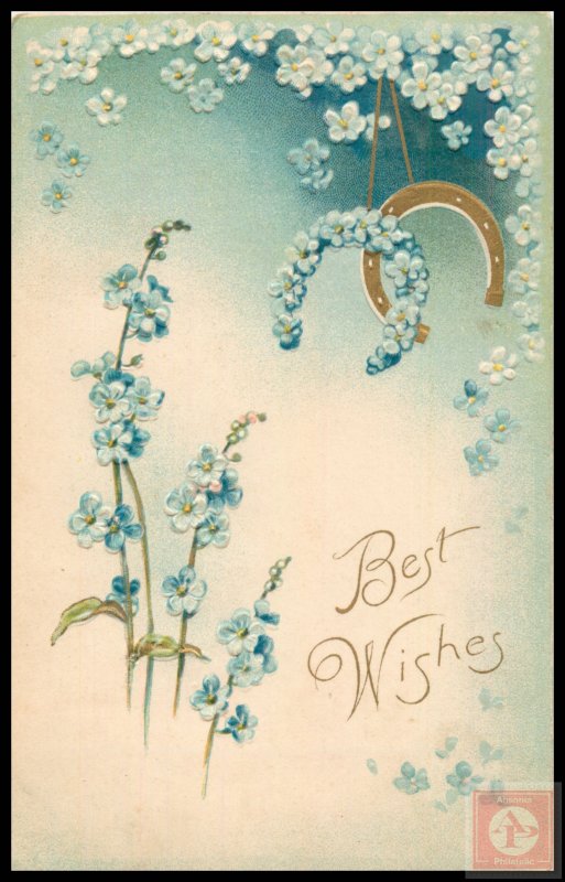 Best Wishes / Greetings (Embossed)