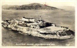 Real Photo, Alcatraz Island - San Francisco, California CA  