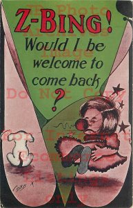 Cobb Shinn, Unknown Pub, Z-Bing! Would I Be Welcome to Combe Back?