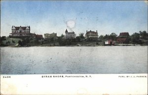 Portchester Port Chester New York NY Byram Shore c1905 Postcard