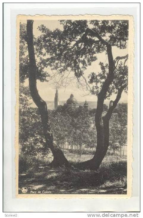 Liege, Belgium, 1910-30s : Parc de Cointe