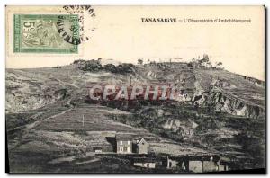 Old Postcard Astronomy Madgascar Antananarivo L & # 39Observatoire d & # 39Am...